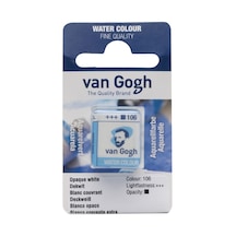 Van Gogh Watercolour Pan Opaque White 106 Çok Renkli
