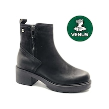 Venüs 2454601k Kadın Deri Klasik Bot Sıyah