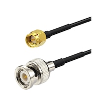 Bnc Erkek Sma Erkek Pigtail Uzatma Kablosu Rg174 1 Metre