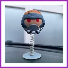 Bezos Star Lord Sallanan Kafa Zıp Zıp Marvel Lisanslı Bty Standart