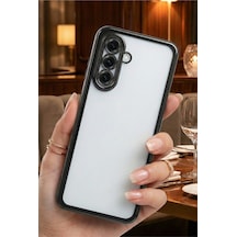Samsung Galaxy S24 Uyumlu 3d Kamera Korumalı Şeffaf Tasarım Bumper Kılıf