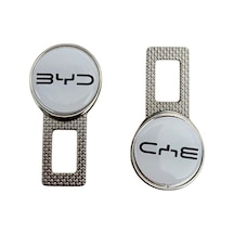 Byd Metal Kemer Görseli 2 Adet Çift Yönlüdür Logosu