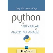 Python İle Veri Yapıları ve Algoritma Analizi - Yılmaz Kaya - Nobel Akademik Yayıncılık