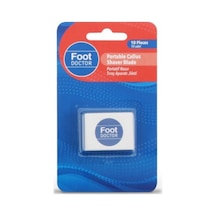 Foot Doctor Portatif Nasır Tıraş Aparatı Jileti 10'lu 12'li Paket