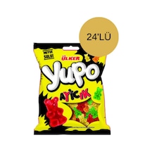 Ülker Yupo Jelibon Ayıcık Karışık Meyve Aromalı Yumuşak Şekerleme 80 Gr 24 Adet