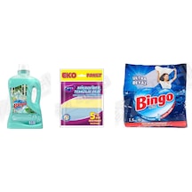 Bingo Yüzey Tem. Fresh 2.5 Lt + Parex Bez 5'li + Beyazlar İçin Ultra 1.5 Kg 3'lü Set Diğer