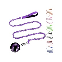 Zincir Köpek Tasması Yansıtıcı Çiğnemeye Dayanıklı Metal Tasma, Büyük Köpekler İçin 6 Ft Ve Rahat Yumuşak Dolgulu Saplı, Isırmaya Karşı Dayanıklı Köpek Tasması, Halat İpli, Çiğnenemeyen Büyük