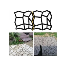 Bahçe Taş Kalıp Beton Kalıbı Zemin Kaplama Kalıbı 42x40 Cm 8 Adet
