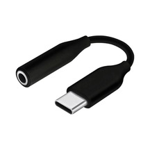 Winex UC10 Type-C to 3.5mm Jack Dönüştürücü Adaptör Siyah