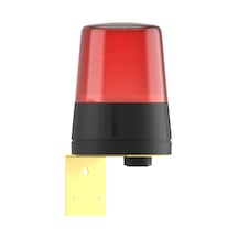 Mesan Ø110 İkaz Lamba Xenon Çakar Buzzer L Montaj Kırmızı 12vdc Ms 888.1.12vdc
