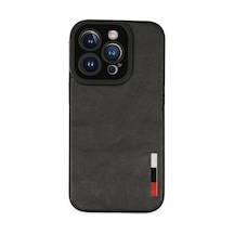 Apple İphone 14 Pro Kılıf Loop Deri Silikon - Siyah Çok Renkli
