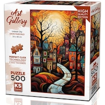 Ks Games 500 Parça Evler Puzzle - David Fairchild