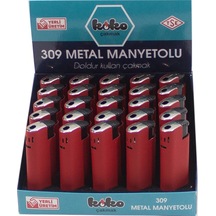 Erzisepet Çakmak Erzi 309 Metal Manyetolu Çakmak 25'Li