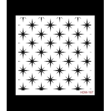 Hdm167 Cadence Home Dekor Stencil 25X25