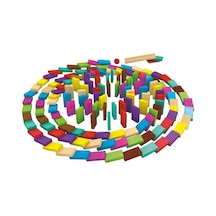 4456 Renkli Ahşap Domino