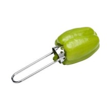 Dolmalık Patlıcan Oyacağı Oyma Bıçağı Metal Oyacak Aparat Beyaz Diğer