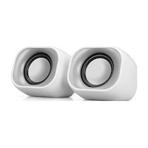 Hp Dhs-2111 2.0 Mini Taşınabilir Multimedya Speaker Hoparlör Beyaz