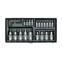 24 Parçalı Torx Lokma Takımı