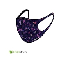 BLACKSPADE Unisex Koruyucu Maske Botanik Desen M
