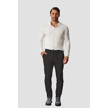 İgs Kahverengi Jogger Stil Erkek Pantolon Lastikli İpli-26050 İgs Kahverengi Jogger Stil Erkek Pantolon Lastikli İpli-26050