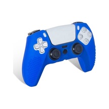 Ps5 Dualsense Düz Renkli Silikon Koruyucu Kılıf Mavi