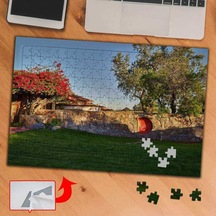 Yaz Bahçesi, Doğa, Ağaçlar 240 Parça Puzzle Yapboz Tablo-582424