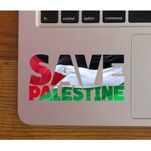 Save Palestine Gazze Filistin Gazze Kurtarın Leptop Sticker 19cm