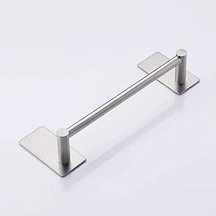 Deltahome Paslanmaz Çelik 30cm Havluluk/askılık - Havlu Askısı - Kendinden Yapışkanlı - İnox