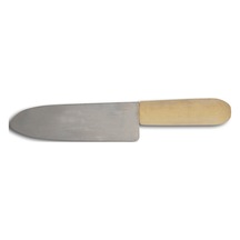 Baklava Bıçağı Kasım 61069 16Cm / 50X160 X 3Mm Bileme Fabrika Ayarı Ahşap