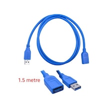 Ally Usb 3.0 1,5 Metre Uzatıcı Kablo (248667146)-Mavi