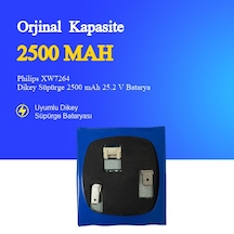 Philips Xw7264 Dikey Süpürge 2500 Mah 25.2v Batarya