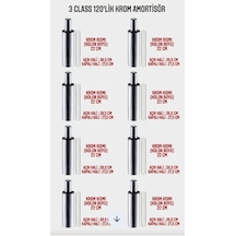 Sandofis 3 Class 120'lik Krom Amortisör 10 Adet