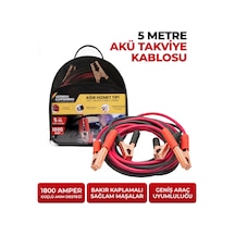 1800a Akü Takviye Kablosu 5 Metre Ağır Hizmet Tır Tipi