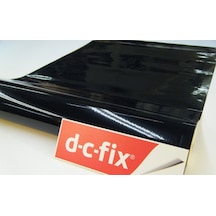 D-C-Fix 346-8348 Parlak Düz Siyah Yapışkanlı Folyo