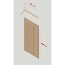 DUVAR PANELİ 54 cm Genişlik x 105 cm Ham mdf Duvar paneli ( 10 mm DUVAR PANELİ 54 cm Genişlik x 105 cm Ham mdf Duvar paneli ( 10 mm
