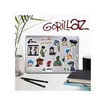 Gorillaz Macbook Notebook Tablet Telefon Ajanda Laptop Defter Sticker Seti