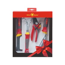 Wolf Garten P261 Budama Makası + Kürek + El Çantası Mini Bahçıvan Seti