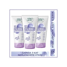 Arko Nem Yoğun Bakım Kremi Hyaluronik Asit 3x60 Ml