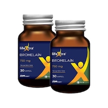 Lifeextra Bromelain 750 mg 30 Kapsül 2 Adet