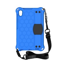 Galaxy Tab A 8.4 İnç 2020 T307/t307u Tablet İçin Kılıf, Düşmeye Karşı Dayanıklı, Stand Ve Kayışlı Mavi