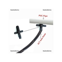Yüz 4/7mm Ayırıcı Adaptör Konnektörü Diken Ve Bahçe Sulama Hortumları Bağlantı Parçaları Seri 8536 Diğer
