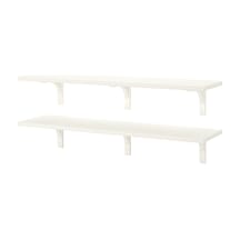 Ikea Bergshult/ramshult Duvar Rafı Kombinasyonu 120x30 Cm Beyaz