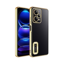 Kilifone - Xiaomi Uyumlu Redmi Note 12 5g - Kılıf Kamera Korumalı Tatlı Sert Omega Kapak - Gold