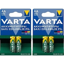 Varta 56706 2100 mAh AA Ni-MH Şarj Edilebilir Kalem Pil 2 x 2'li