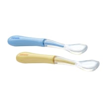 Bebedor 8554 Silikon Uçlu Kaşık Mavi-Sarı Mavi
