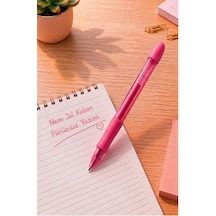 Neon Jel Kalem 1.0mm 1 Adet Pensan Neon Gel Tükenmez Kalem Neon Pilot Kalem Canlı Neon Renk Akıcı Yazım Okul Ofis Pembe