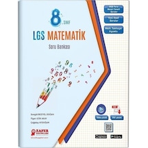 Zafer 8. Sınıf LGS Matematik Soru Bankası Zafer Yayınları N11.11196