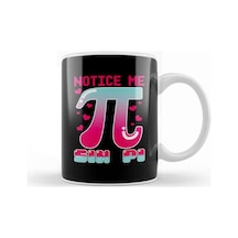 Funny Notice Me Sin Pi Cute Math Anime Senpai Pun Kupa Bardak Porselen Karışık