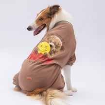 Pawstar Happy Teddy Bear Orta-büyük Irk Köpek Penye Tulum 3xl