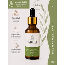 Biodamla Natural Palmarosa Yağı 20 Ml